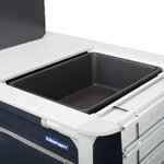Campart travel cuisine d'extérieur alicante bleu 121 5x82x114 cm