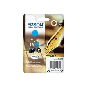 EPSON Cartouche T1632 - Stylo Plume - Cyan XL