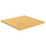 vidaXL Dessus de table 90x90x2 5 cm bambou