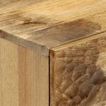 vidaXL Armoire latérale 80x33x75 cm bois massif de manguier