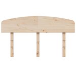 vidaXL Tête de lit 140 cm bois massif de pin
