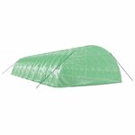 vidaXL Serre avec cadre en acier vert 96 m² 16x6x2 85 m
