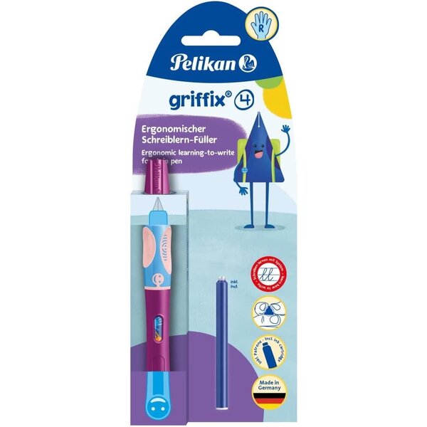 Stylo plume griffix Sweet Berry  pour droitiers PELIKAN