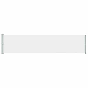 vidaXL Auvent latéral rétractable de patio 140x600 cm Crème