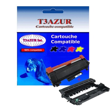 Pack de 2 cartouches de toner compatibles TN2420 pour imprimante BROTHER HL  L2350DW