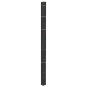 vidaXL Membrane anti-mauvaises herbes noir 1 5x10 m PP