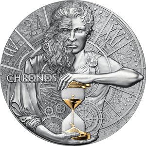 Chronos dual essence 2 oz argent monnaie 2000 francs cameroon 2023