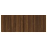 vidaXL Ensemble de meubles TV 7 Pièces Chêne marron Bois d'ingénierie