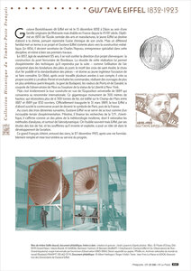 Document philatélique - Gustave Eiffel