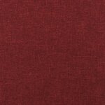vidaXL Panneaux muraux 12 Pièces Rouge bordeaux 30x15 cm Tissu 0 54 m²