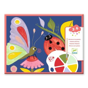Djeco DJ09134 - Peinture à la palette Les Petites Bêtes