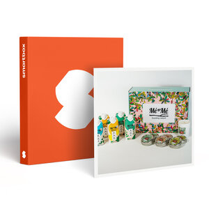 SMARTBOX - Coffret Cadeau Box de boissons et bonbons sains bio et français avec bougie livrée à domicile - Sport & Aventure