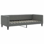 vidaXL Lit de jour avec gigogne et tiroirs sans matelas 90x200 cm