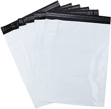 5 Enveloppes Plastique Expedition Sac Envoi Colis Vinted 32 x 40 cm