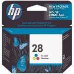 28 cartouche d'encre authentique tricolore (c8728ae) - cyan  magenta  jaune