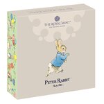 Pièce de monnaie 2 Pounds Royaume-Uni 2022 1 once argent BE – Pierre Lapin