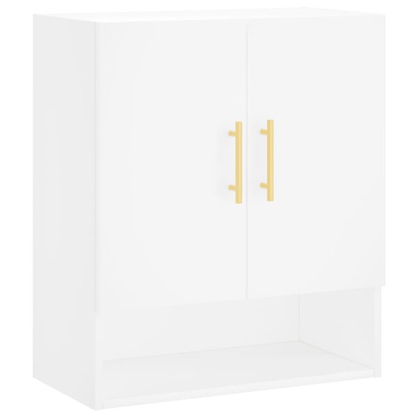vidaXL Armoire murale blanc 60x31x70 cm bois d'ingénierie