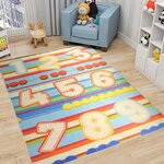 Tapis pour chambre Enfant 80 x 150 cm - Beige