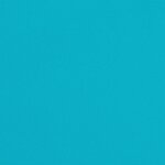 vidaXL Coussins de palette lot de 2 turquoise tissu Oxford