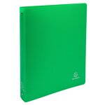 Classeur 4 Anneaux 30mm Polypropylène Opak - A4 Maxi - Couleurs Assorties - X 20 - Exacompta