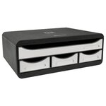 Module De Classement Toolbox 4 Tiroirs Glossy - Blanc Brillant - Exacompta