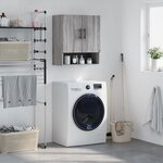 vidaXL Armoire murale sonoma gris 60x31x70 cm bois d'ingénierie