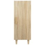 vidaXL Buffet Chêne sonoma 34 5x34x90 cm Bois d'ingénierie