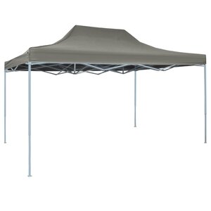 vidaXL Tente pliable escamotable 3 x 4 5 m Anthracite