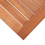 vidaXL Salon de jardin 4 Pièces Bois d'acacia solide