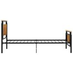 vidaXL Cadre de lit Métal 100x200 cm