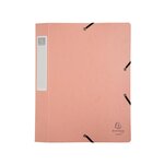 Boite De Classement Cartobox Livrée À Plat Dos 40mm Carte Lustrée Aquarel - A4 - Couleurs Assorties - X 10 - Exacompta