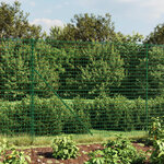 vidaXL Clôture en treillis métallique vert 2x25 m acier galvanisé