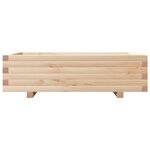 vidaXL Jardinière 90x60x26 5 cm bois de pin massif