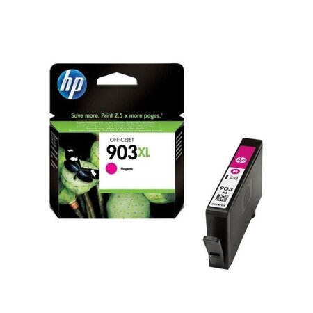 Hp 903xl cartouche d'encre magenta grande capacité authentique pour hp officejet pro 6950/6960/6970 (t6m07ae)