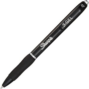 Stylo encre gel S-GEL 0 7 mm noir SHARPIE