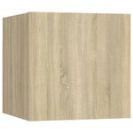 vidaXL Ensemble de meubles TV 5 Pièces Chêne sonoma Bois d'ingénierie