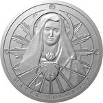 Pièce de monnaie en Argent g 42 Millésime 2023 Our Lady Of Seven Sorrows OUR LADY OF SEVEN SORROWS