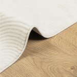 vidaXL Tapis IZA poils courts style scandinave crème 100x200 cm