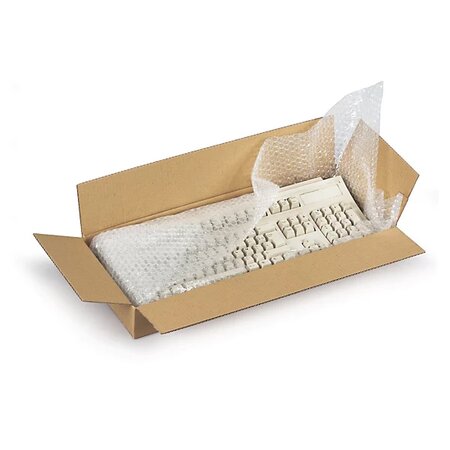 Caisse carton blanche simple cannelure raja 60x40x40 cm (lot de 10