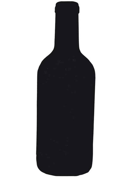 Tableau à Craie SILHOUETTE 19 x 50 cm Forme Bouteille SECURIT