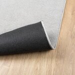 vidaXL Tapis OVIEDO à poils courts gris 160x230 cm