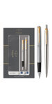 PARKER Jotter coffret cadeau Duo : Stylo bille + Stylo plume  acier