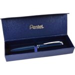 Stylo roller à encre gel EnerGel Hi-Class  bleu PENTEL