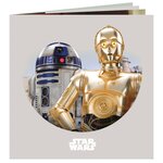 Pièce de monnaie 5 Pounds Royaume-Uni 2023 2 onces argent BE – Star Wars (R2-D2 et C3PO)