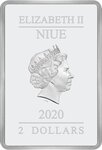 Pièce de monnaie 2 Dollars Niue 2020 1 once argent BE – Harry Potter et le Prisonnier d’Azkaban