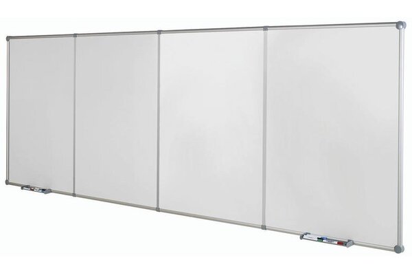 Tableaux blanc continu,120x90 2 modules de base portrait Gris MAUL