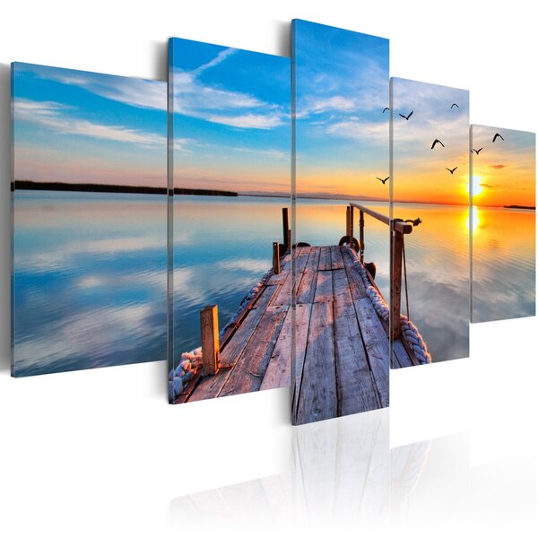 Tableau - lake of memories l x h en cm 200x100