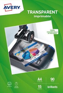 15 transparents imprimables