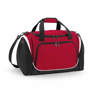 Sac de sport compact - QS277 - rouge - noir - blanc