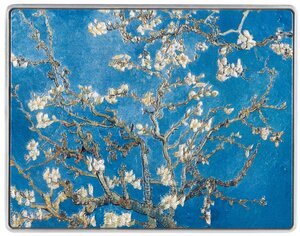 ALMOND BLOSSOM 1890 by Vincent van Gogh 1 Once Argent & 14 Once Copper Monnaie 2 Dollars Niue 2024